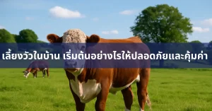 เลี้ยงวัวในบ้าน: เริ่มต้นอย่างไรให้ปลอดภัยและคุ้มค่า