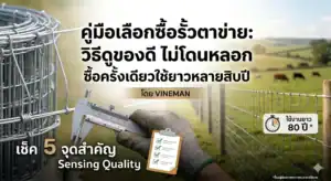 คู่มือเลือกซื้อรั้วตาข่าย: วิธีดูของดี ไม่โดนหลอก ซื้อครั้งเดียวใช้ยาวหลายสิบปี